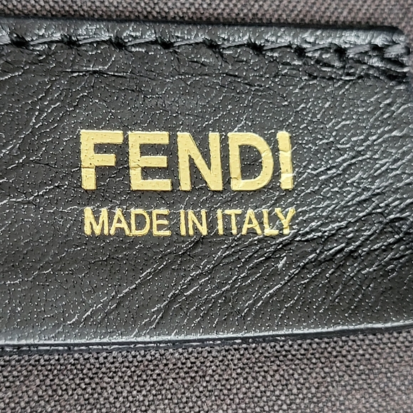 * SOLD on Marketplace* - Fendi Black Zucchino Small Tote Bag - Picture 8 of 17